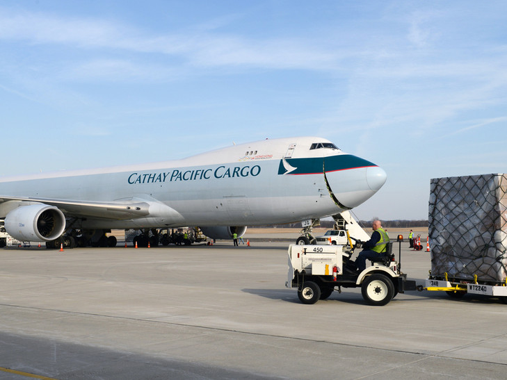 香港国泰航空(CX)和港龙航空(KA)2016年2月货运量跌幅超过10%