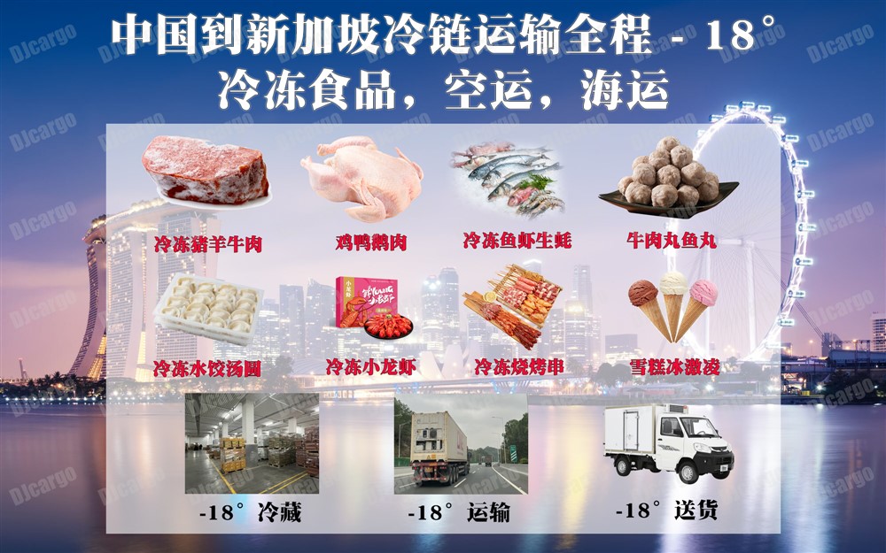 进口冷冻食品到新加坡如何操作？