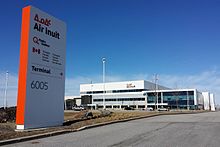 Air Inuit headquarters at the Montreal-Trudeau Airport