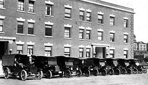 Merchants Parcel Delivery delivery vehicles, 1916