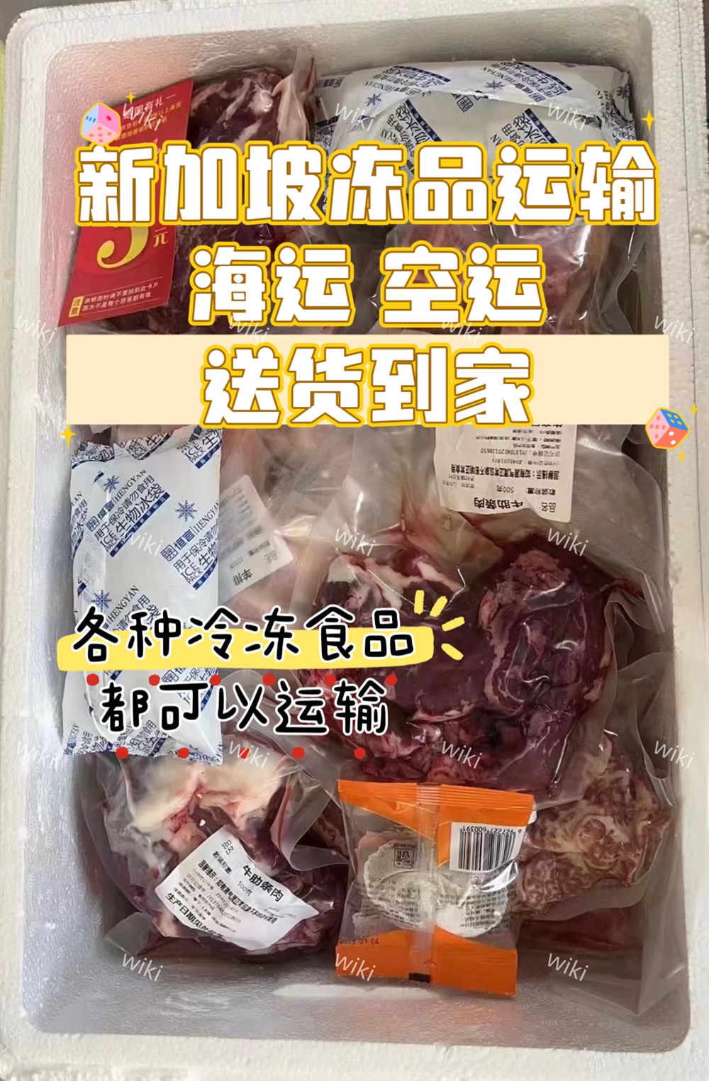 冷冻食品到新加坡海运